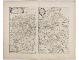 BLAEU, W. -  Perchensis Comitatus. Le Perche Comte [together with] Comitatus Blesensis, Auctore Ioanne Temporio. Blaisois.